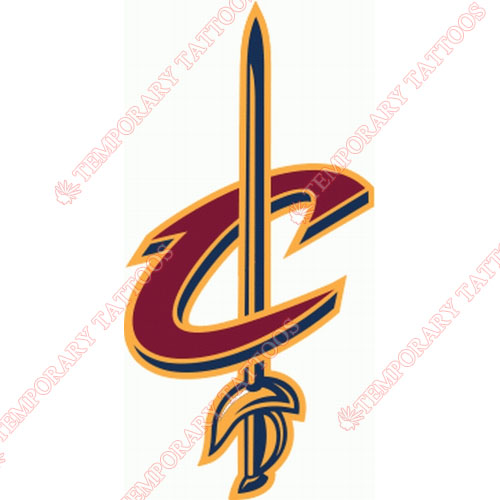 Cleveland Cavaliers Customize Temporary Tattoos Stickers NO.953